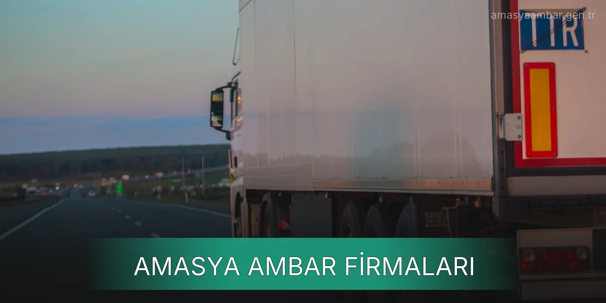 İstanbul Amasya Ambar Firmaları